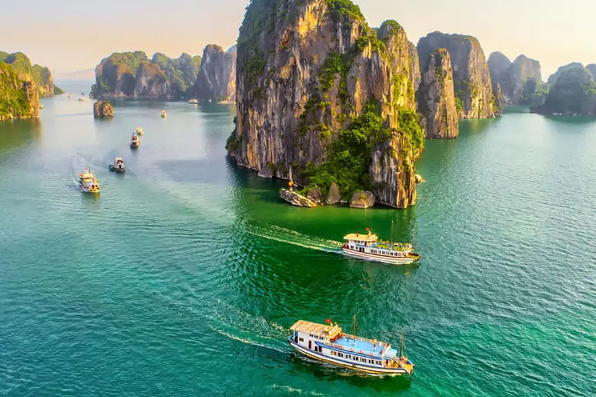 Small Group Halong Bay Islands, Caves, Kayak Tour from Hanoi